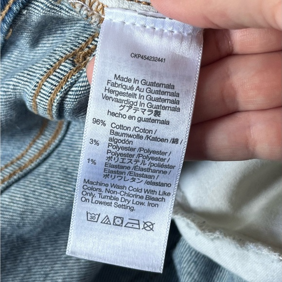 Madewell Women’s Roadtripper Slim Boyjean SIZE 30 PETITE Aylesbury Blue Wash - Picture 13 of 15